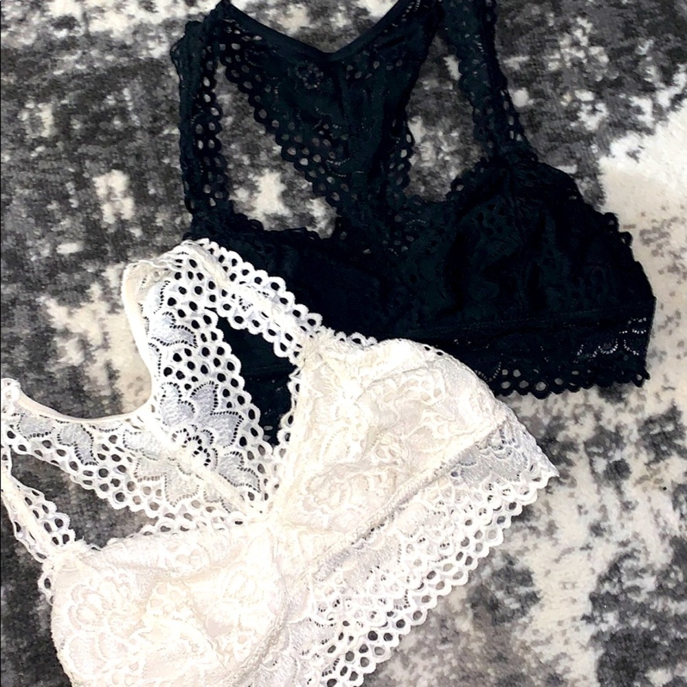Lacie AERIE Bralettes - Set of 2 🖤